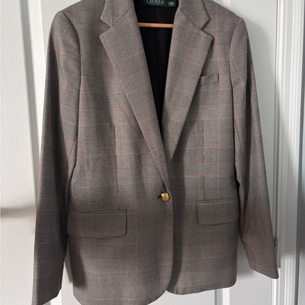 Lauren Plaid Blazer